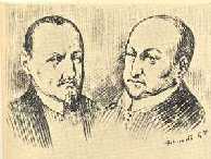 Hermanos Lupercio y Bartolomé Leonardo de Argensola, principales representantes de la escuela aragonesa