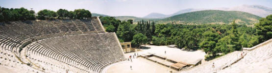 Edificio del teatro griego