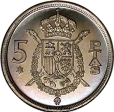 Dichos: Fallar por el canto de un duro / Moneda de duro (cinco pesetas)