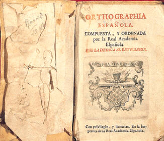 Primer manual de ortografía que publicó la Real Academia de la Lengua Española