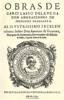 Poetas destacados del siglo XVI: Garcilaso de la Vega