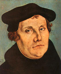 Martin Lutero, lider de la Reforma protestante, a la cual se enfrentaba la Contrarreforma de la Iglesia Católica, origen de una de las corrientes ideológicas de las obras no novelescas del siglo XVI