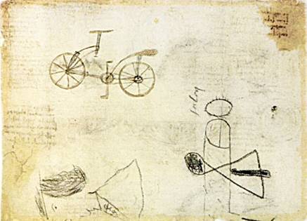 Blog Naturaleza educativa bicicleta-codice-atlantico TECNOLOGÍA: LA BICICLETA. HISTORIA Y EVOLUCIÓN  