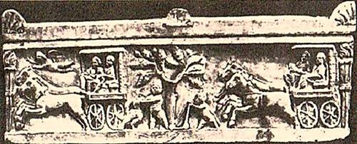 Blog Naturaleza educativa sarcofago-romano-patinete TECNOLOGÍA: LA BICICLETA. HISTORIA Y EVOLUCIÓN  