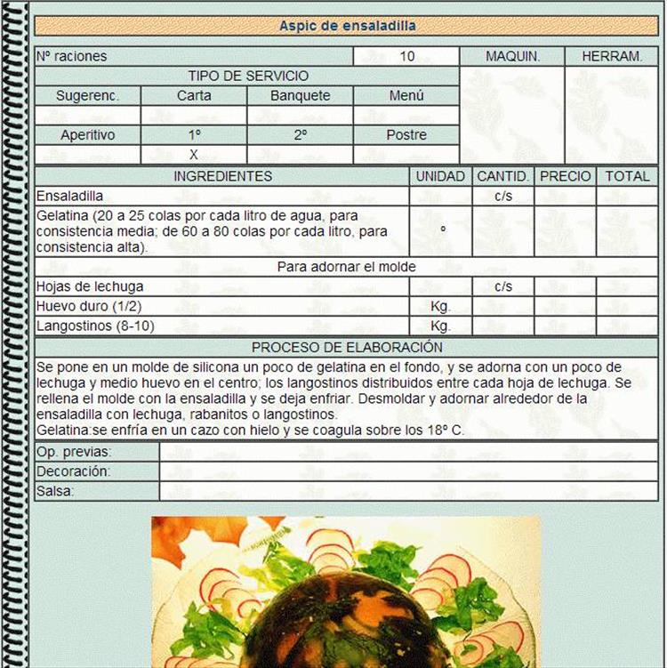 Aspic de ensaladilla