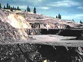 minería de superficie