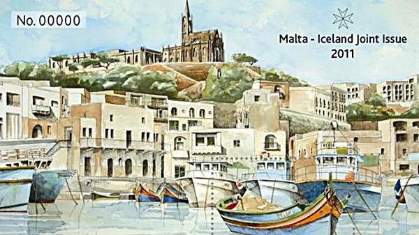 Blog Cultureduca educativa malta-islandia1 Filatelia: EMISIONES CONJUNTAS: VILLAS PESQUERAS DE ISLANDIA Y MALTA  