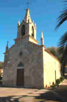As Neves - Iglesia y cruceiro en Santa Eulalia de Batalláns