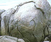 La desescamación de las rocas clásticas es una consecuencia típica de la meteorización química