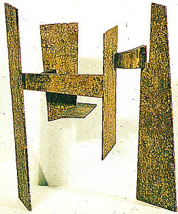 Peine al viento, de Eduardo Chillida (Museo de Arte Moderno, Madrid)