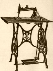 1845: Elías Howe inventó este tipo de máquina de coser