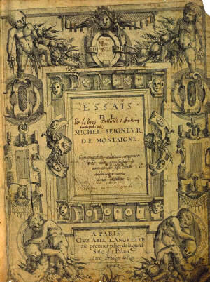 Essais (Ensayos), de Michel de Montaigne