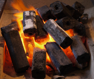 Briquetas de carbón vegetal
