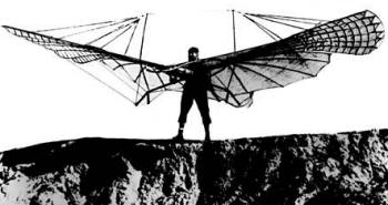 El inventor alemán Otto Lilienthal fue el precursor del planeador en la década de 1890
